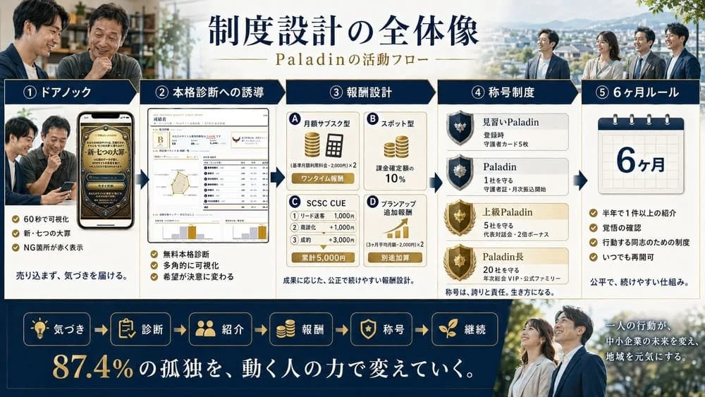 Paladinの活動フロー