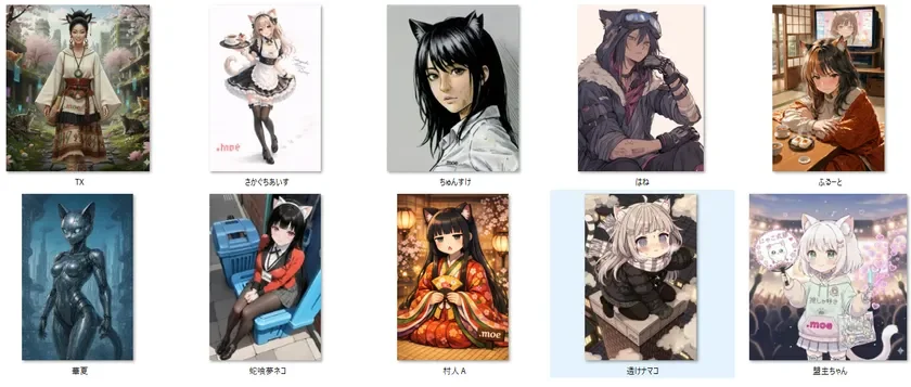 イラスト部門最終選考通過作品