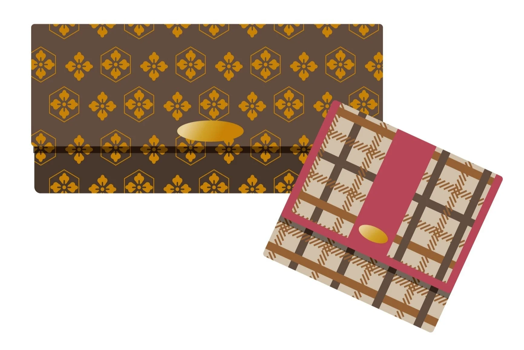 ギフト包装イラスト