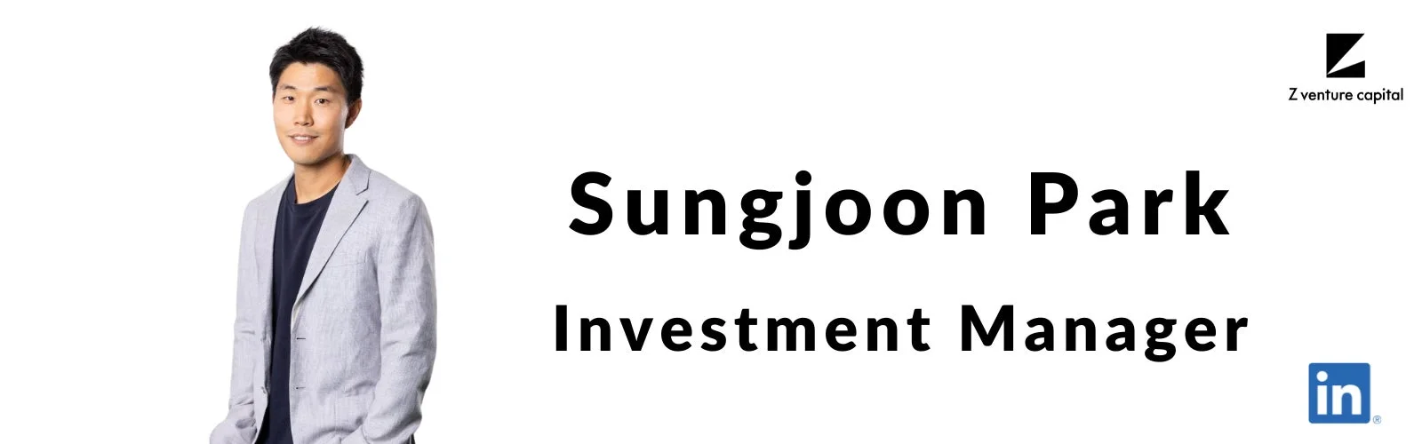 Z venture capital Sungjoon Park Investment Manager in
