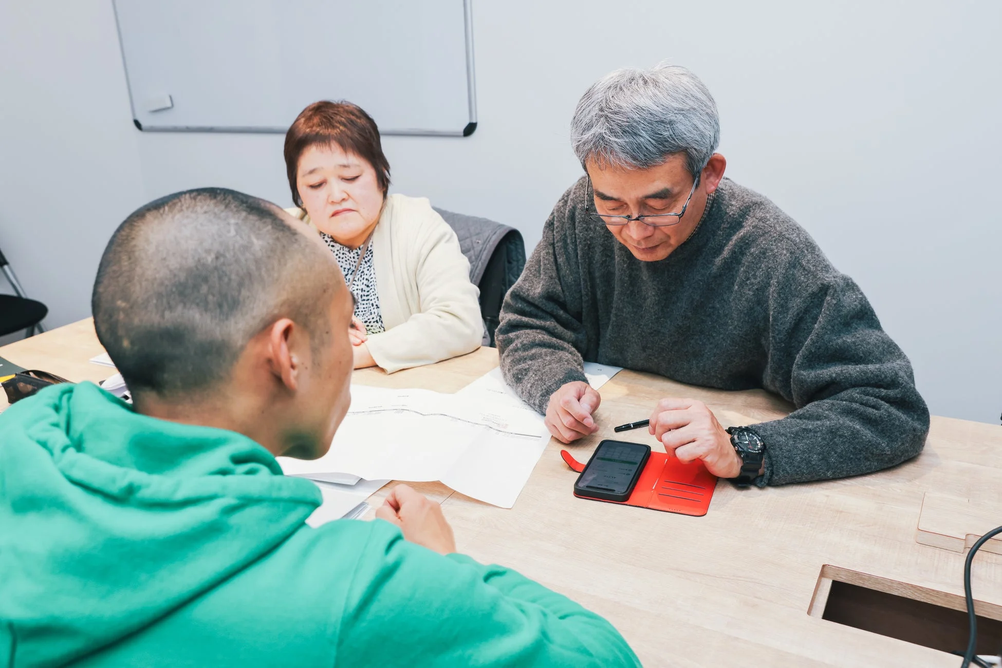 個別相談の様子