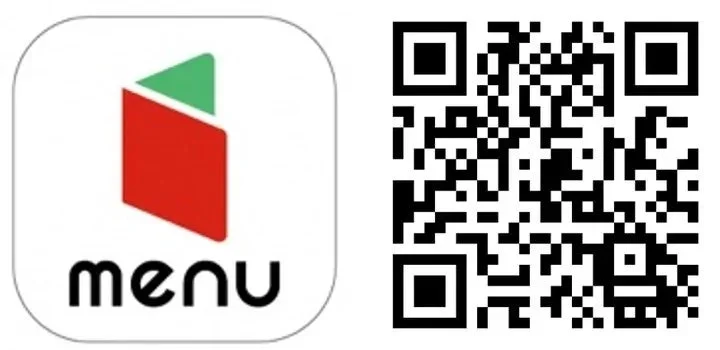 menuアプリダウンロード
