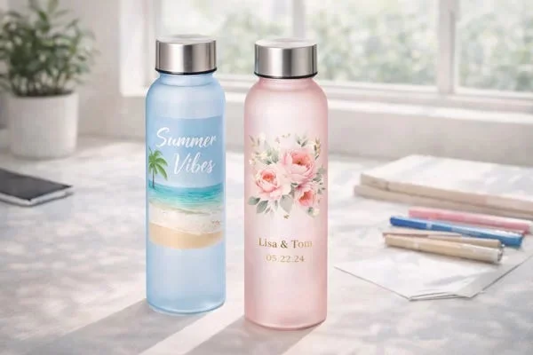 カスタムデザインのフロストボトル