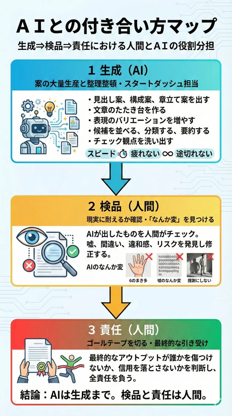 AIとの付き合い方マップ
