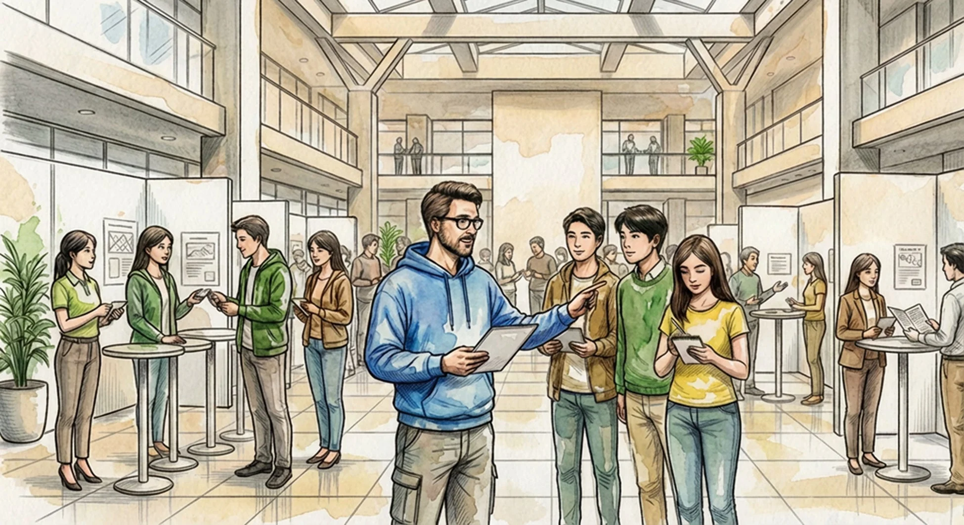 VCツアーの様子