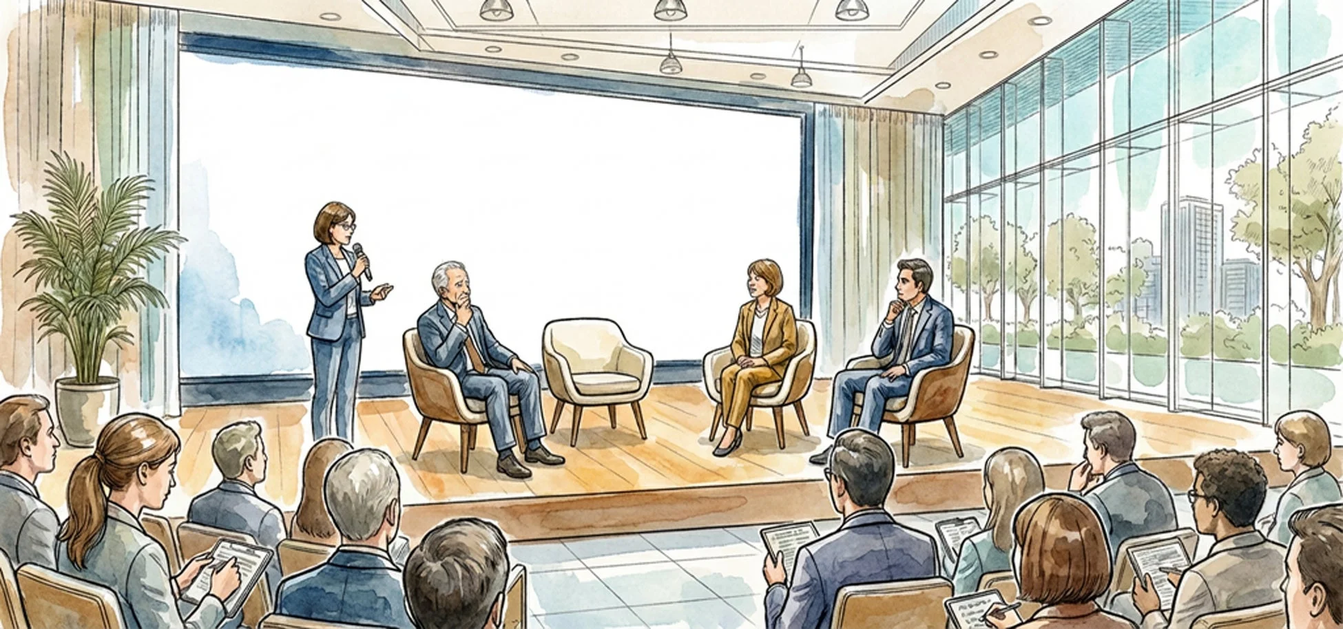 トークセッションの様子