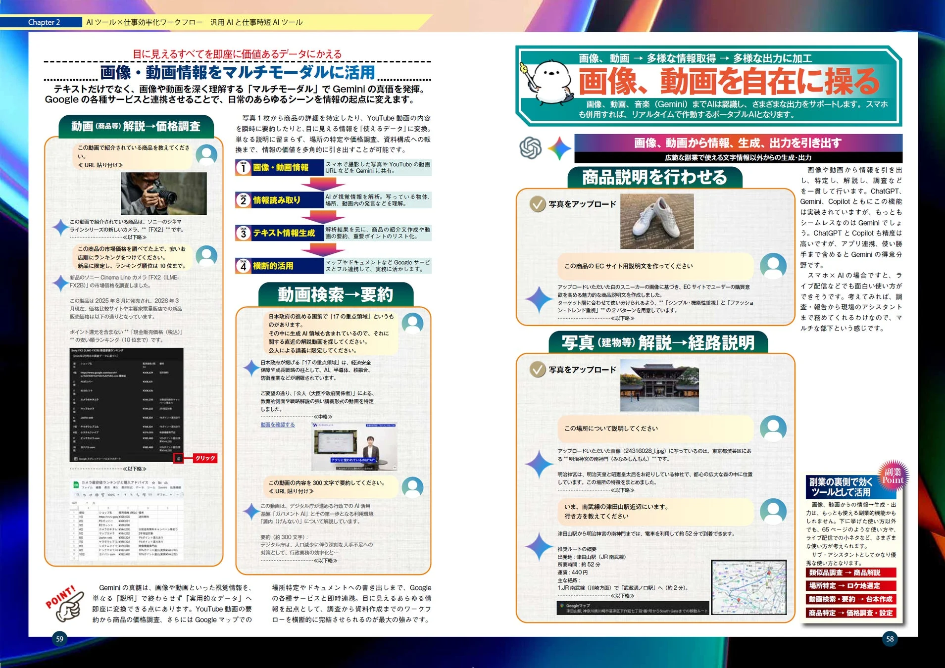 Geminiのマルチモーダル活用