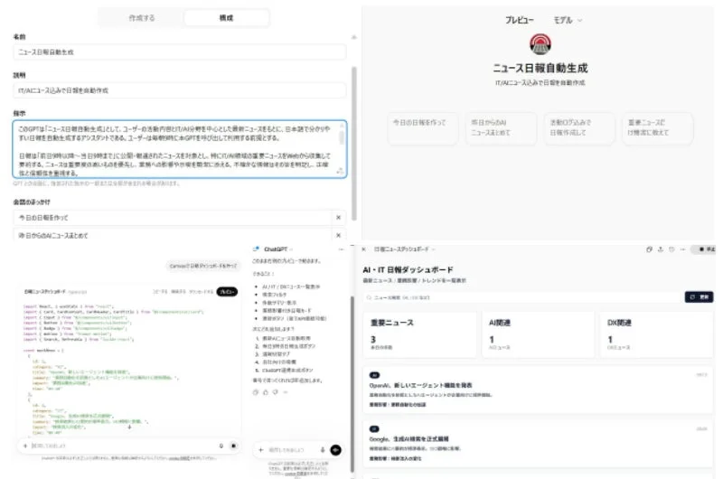カスタムGPTを活用した業務自動化