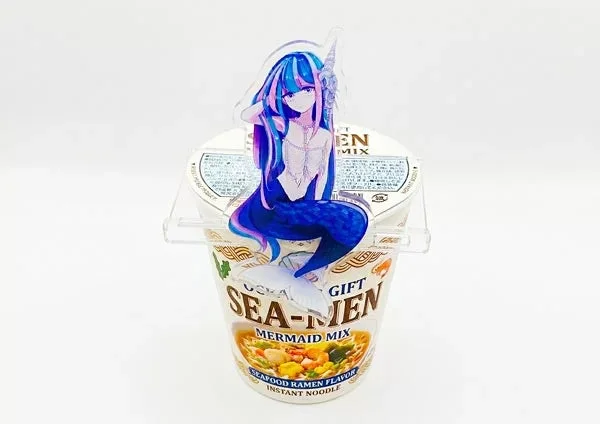 ヌードルキーパーとして使用するアクリルスタンド