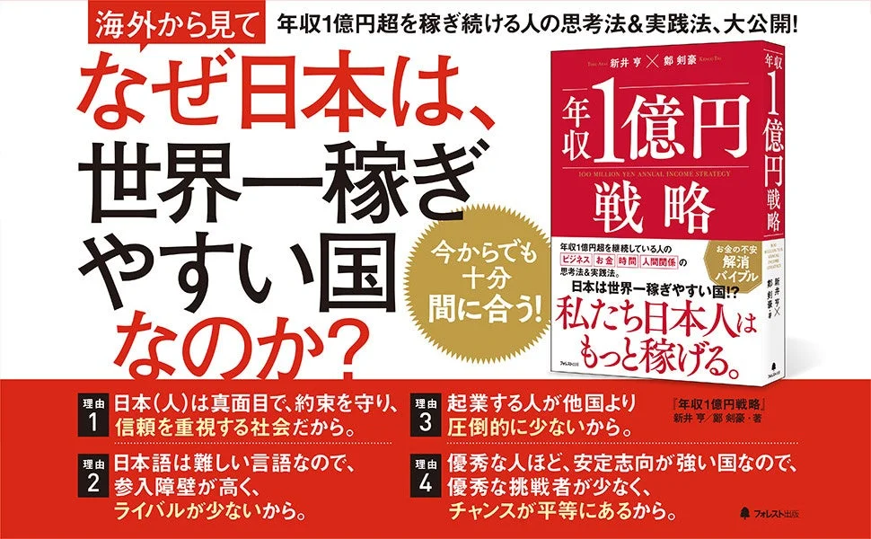 書籍「年収1億円戦略」表紙