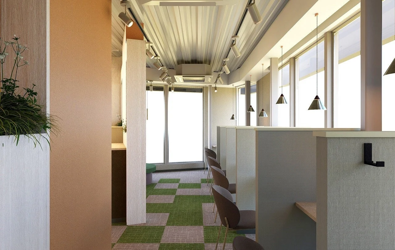 BIZcomfort洗足池のコワーキングスペース