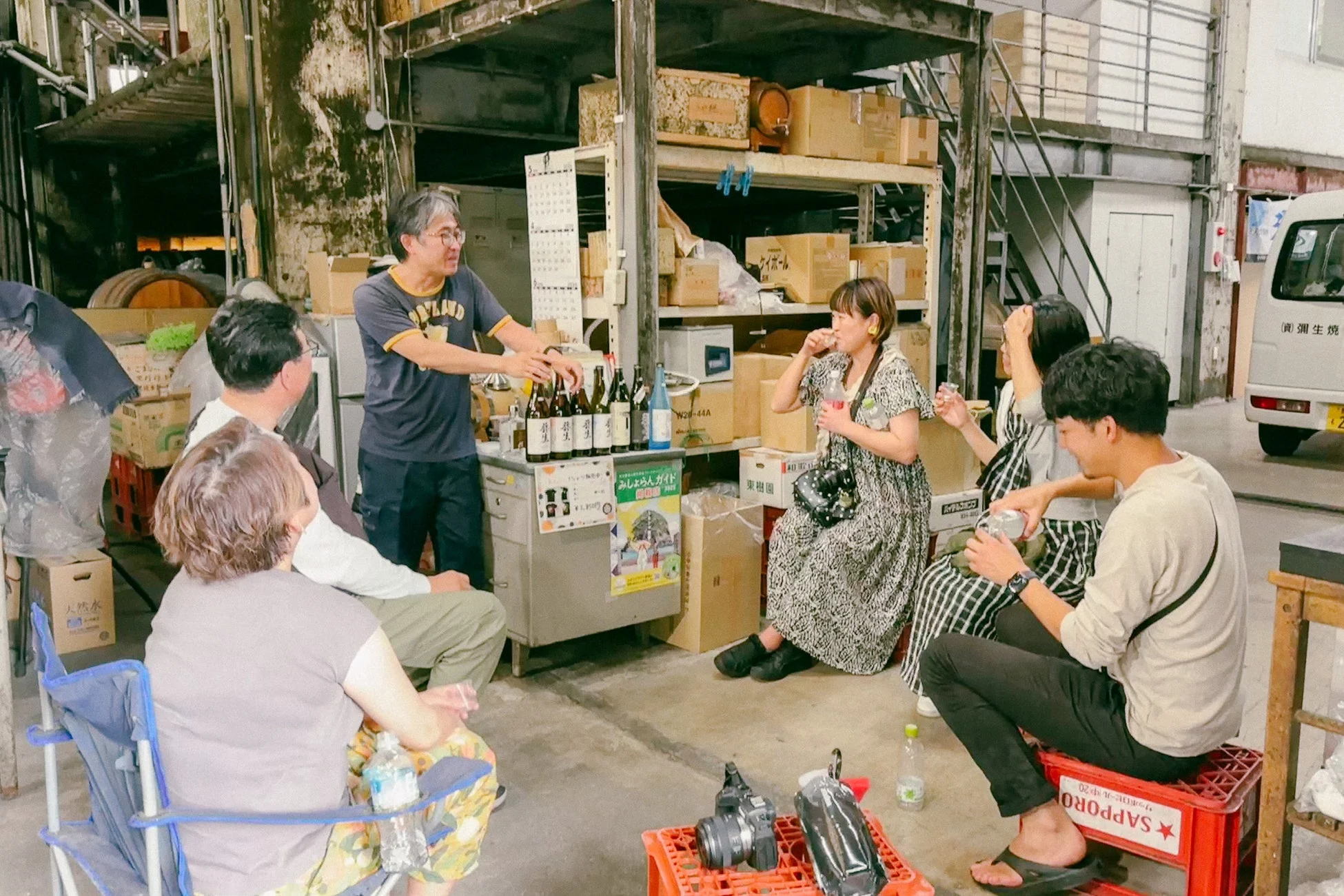 試飲会の様子