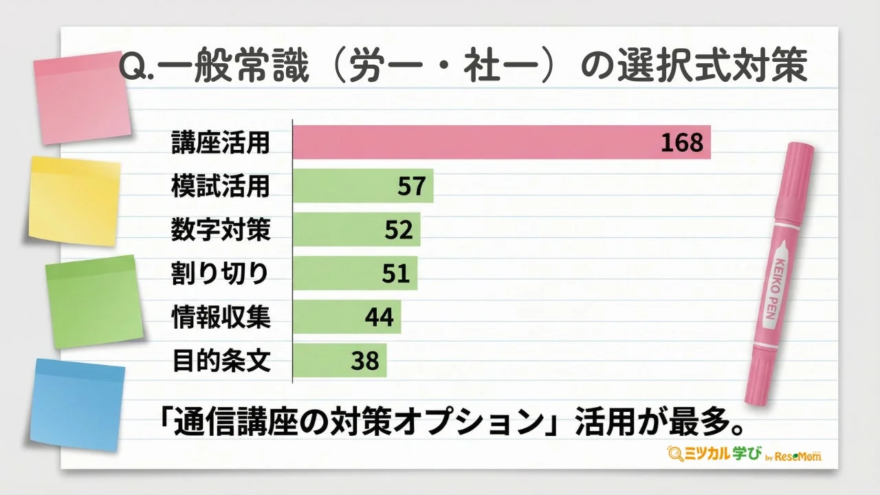 一般常識（労一・社一）の選択式対策