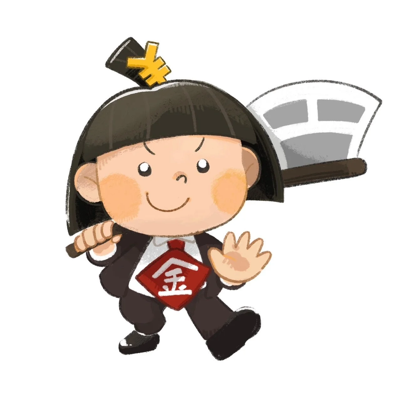 金ちゃんイラスト