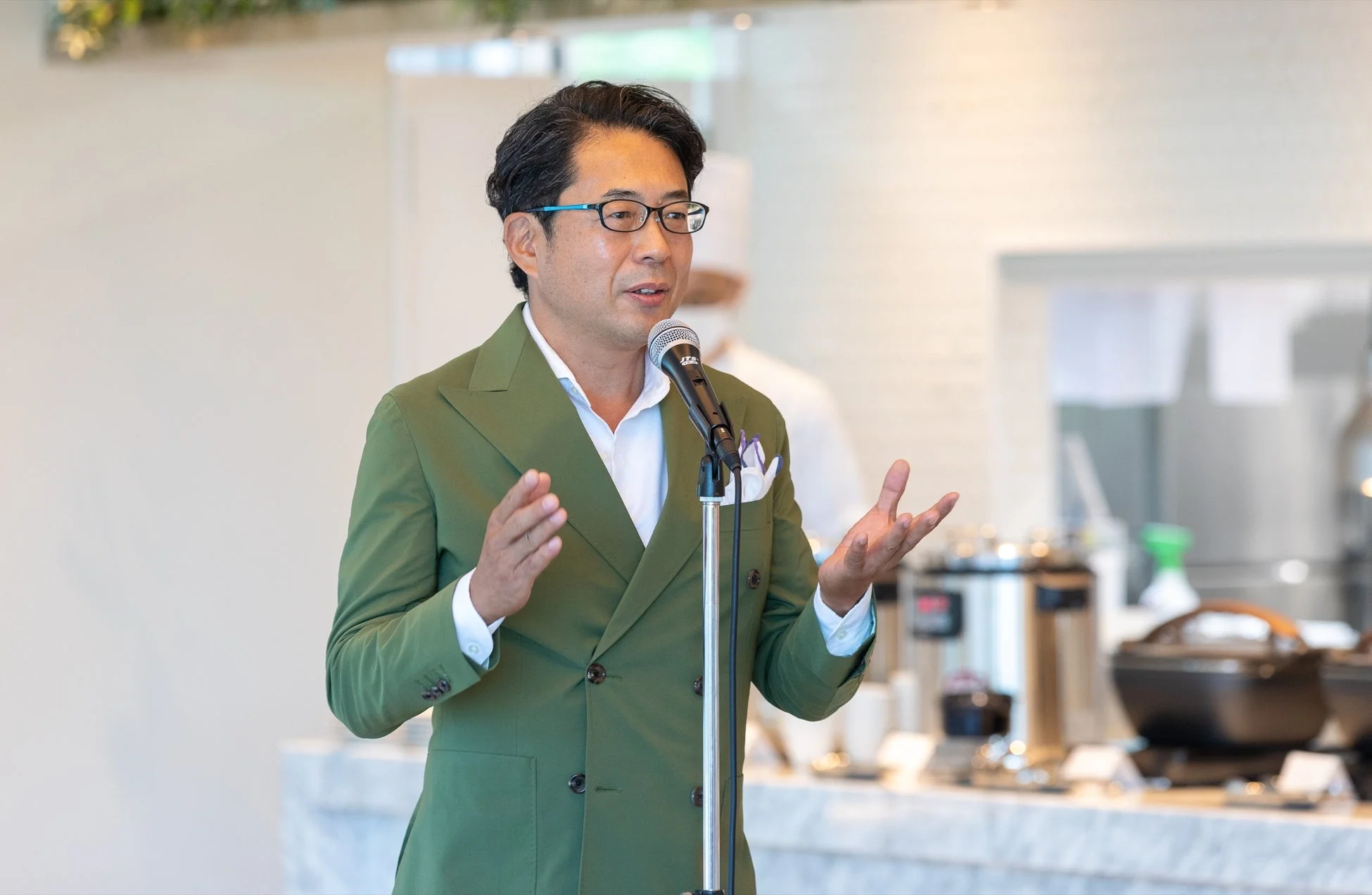 和久井海十氏 講演風景