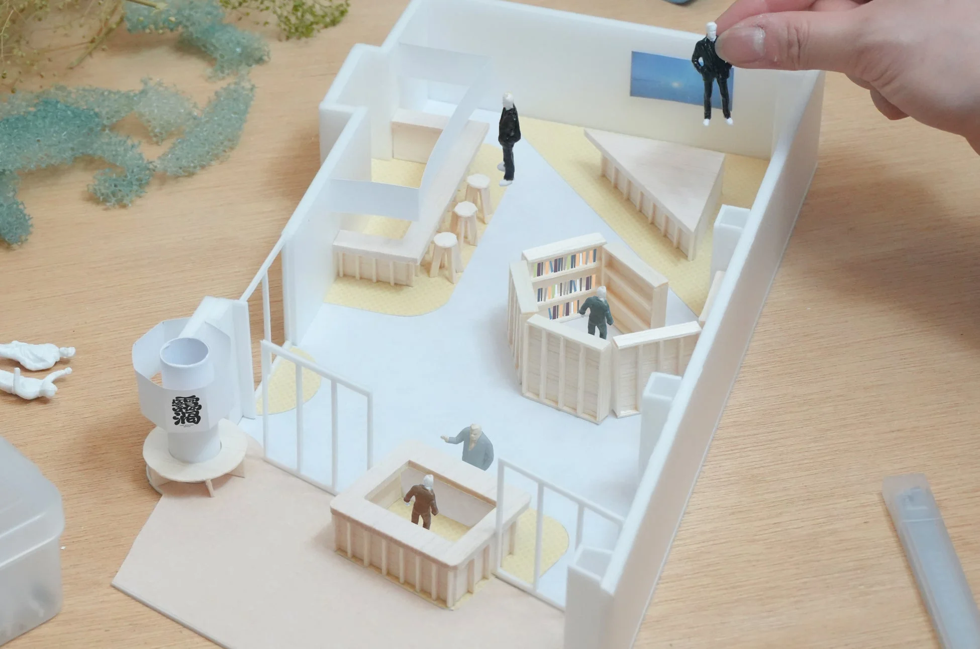 建築模型のコンセプトイメージ