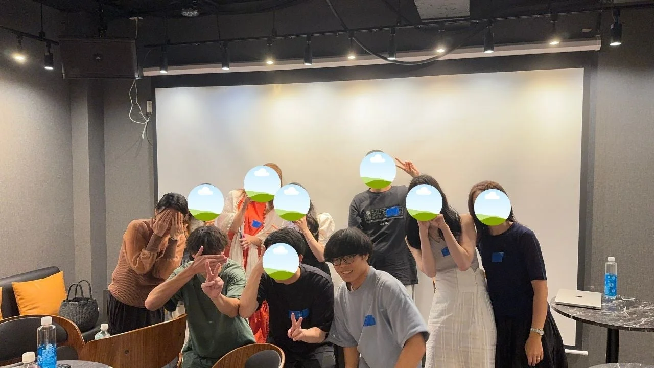 オフ会での集合写真