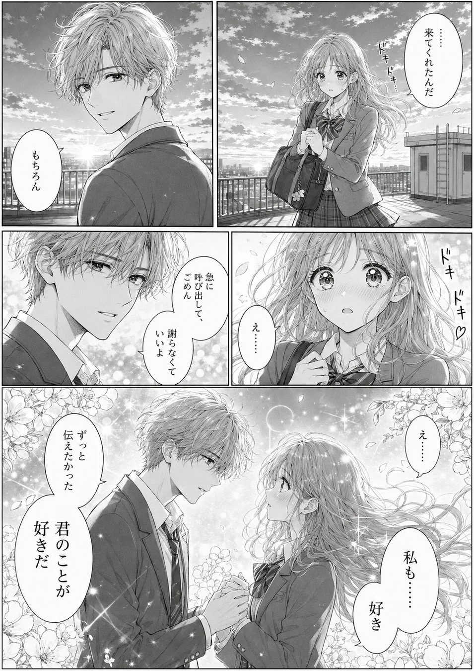 漫画らしい構図・演出