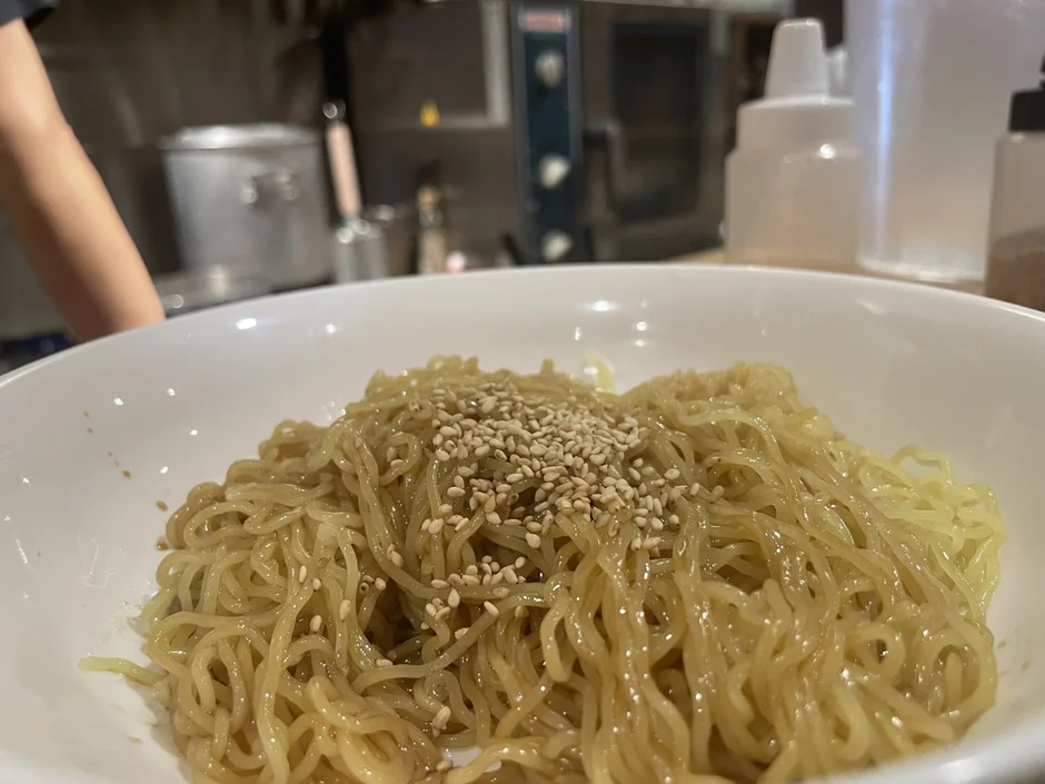 ごまの麺料理