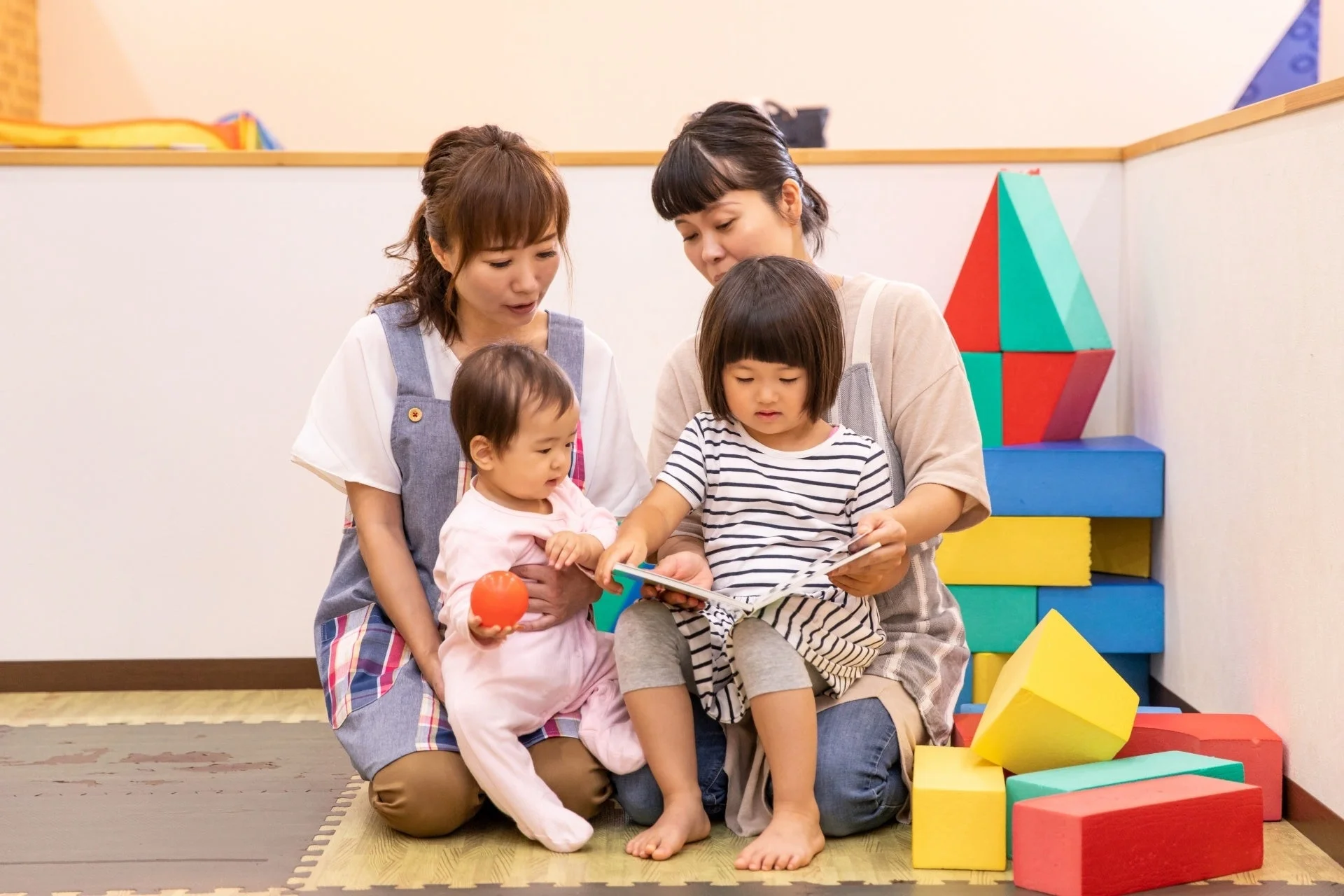 キッズコーナーの様子