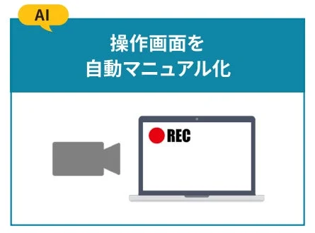 操作画面の自動マニュアル化