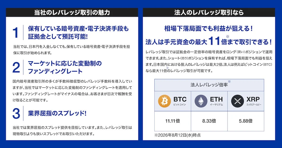 SBI VCトレードのレバレッジ取引の魅力