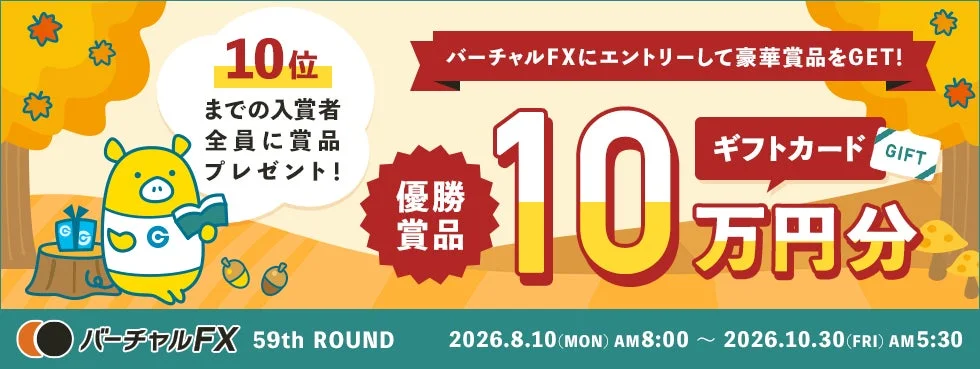 バーチャルFX 59th ROUND キャンペーンバナー